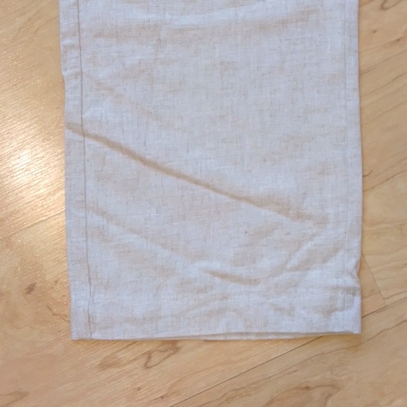 ICHI Ihdaley Tan Linen Cargo Pants Trousers 38 M - Picture 11 of 16